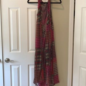 Open front long top